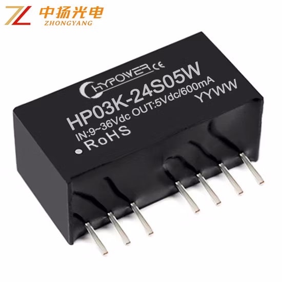 Medizinische Geräte/Automobilelektronik/Schienenverkehr/ 30 W 40 W 50 W 60 W DC-DC-Leistungsmodul