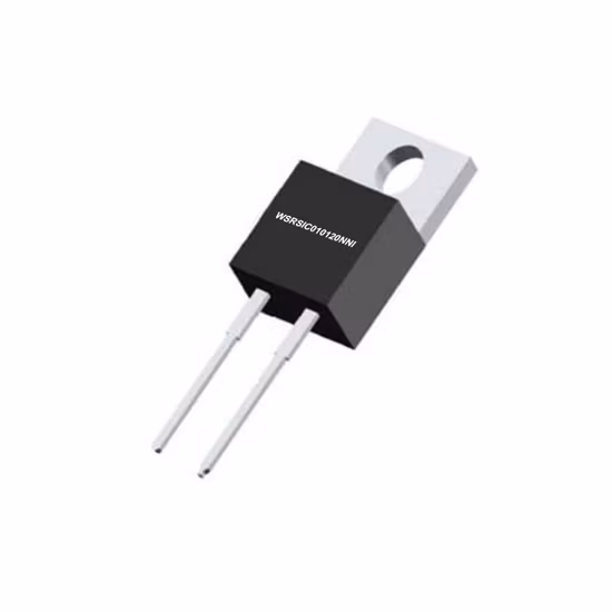 Siliziumkarbid-Schottkydiode, VRRM: 1200 V, IF: 10 A, IFSM: 95 A, Funktionen, Anwendungen, TO
