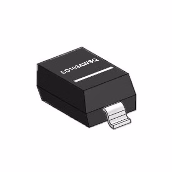 Kleinsignal-Schottky-Diode, VR: 20~40 V, IF: 0,35 A, IFSM: 3 A, PD: 200 mW, SOD323, SD103AWSQ & SD103BWSQ & SD103CWSQ